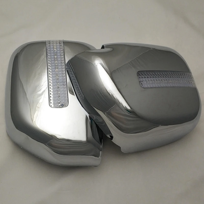 Coche del Espejo del LED Accesorios de la Cubierta de ABS Cromo Lado de la Cubierta del Espejo para Toyota Noah 1996-2002 2