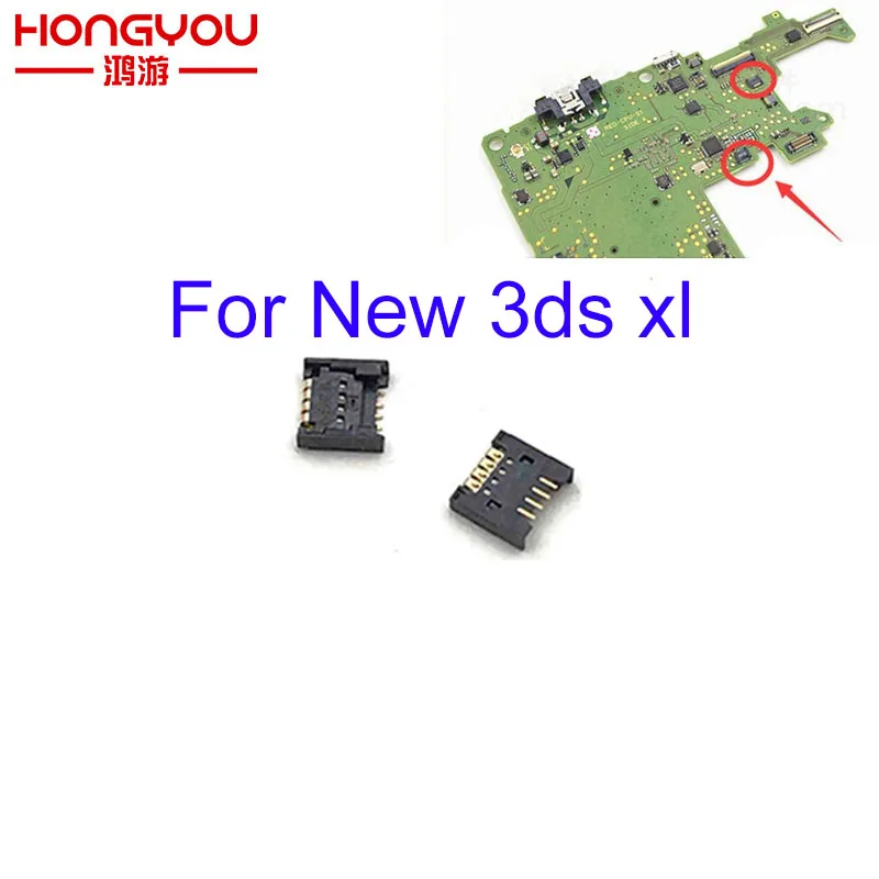 20Pcs Para la Nueva 3DS de la Pantalla Táctil de la Cinta Zócalo del Puerto De Nueva 3DS XL Reparación Conector de 4 Pines 2