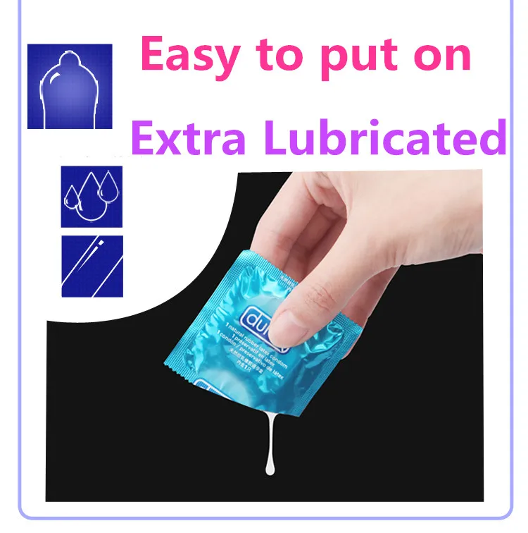 Los Preservativos Durex 32Pcs Sensación de Valor 4 Tipos Ultra Delgada de Látex Natural Extra Lubricados Pene Manga para los Hombres el Sexo del Producto Perdona 2