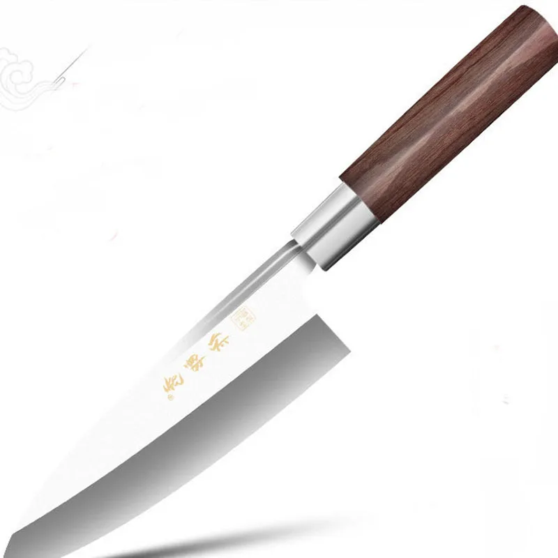 Nuevo Japonés cabeza de Pescado cuchillo de Salmón cuchillo Sashimi Sushi Cocina de Fileteado Cuchillos de Sushi Cleaver Salmón Sllicing Petty Peeling 2
