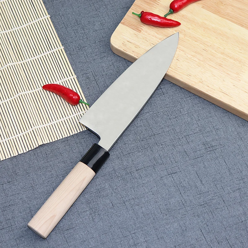 Liang Da Nueva de Acero Inoxidable de Sashimi Sashayed Salmón Sushi Cuchillo de Filete de Cuchillos de Cocina de Pescado Rebanar Cuchillo de Cocina de envío gratis 2