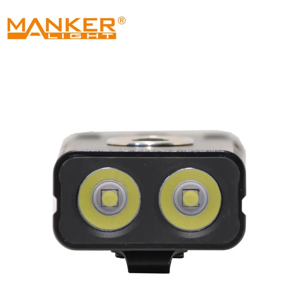 Manker ML03 de Tipo C, Recargable USB Multi Propósito Luz de Bolsillo de 2000 Lúmenes 2x Samsung LH351D Linterna LED con Magent Cola 2