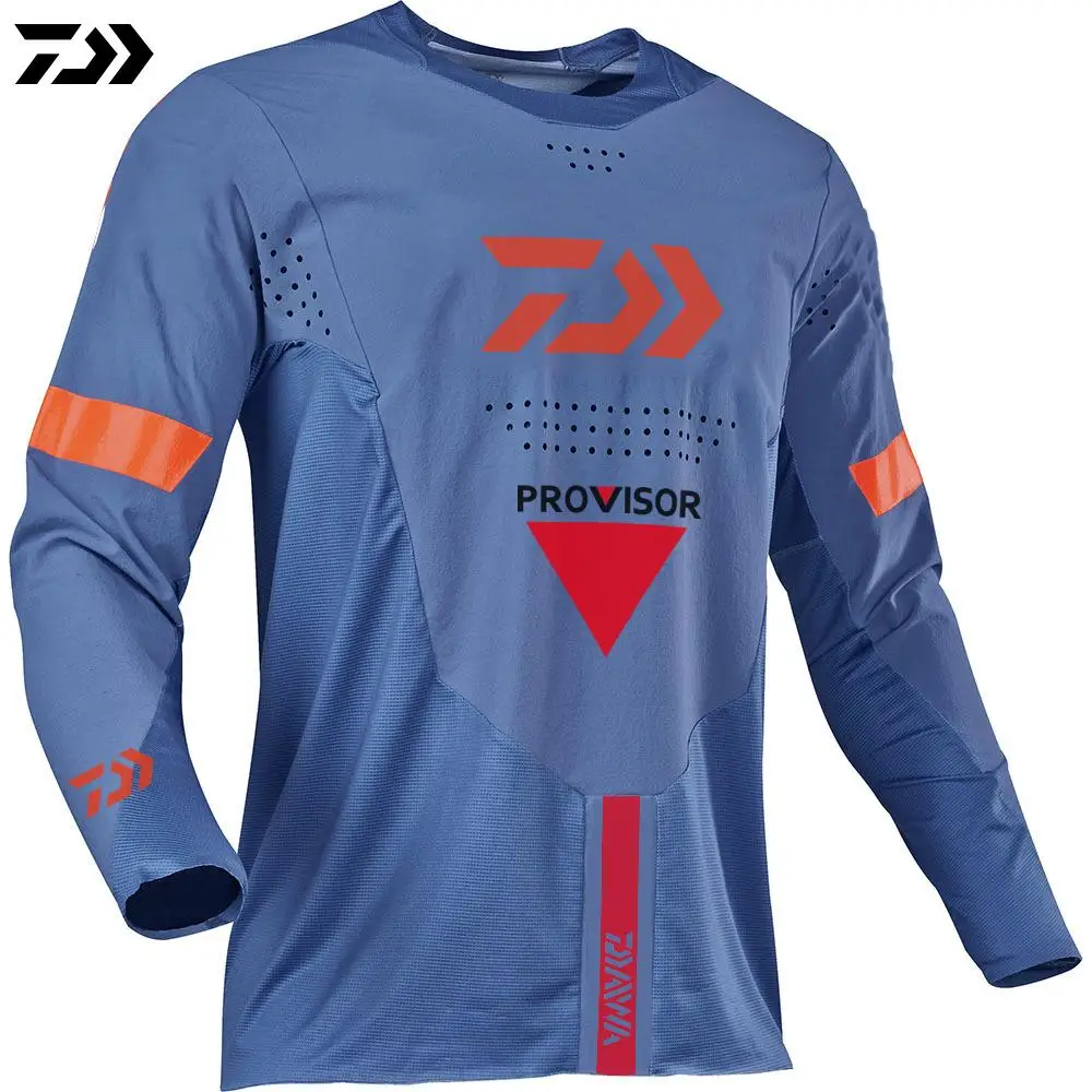 2021 Pesca Camisa de Jersey de Ciclismo Pesca Ropa Transpirable protector solar Camisa de Secado Rápido UPF 50+ de Manga Larga Camisetas Pesca 2