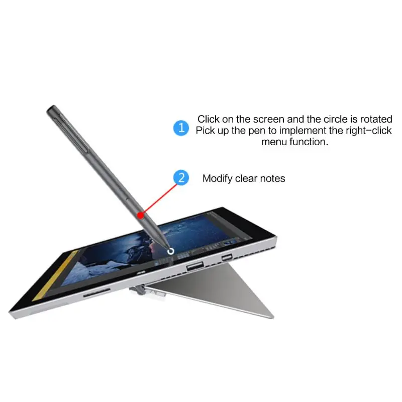 Lápiz capacitivo Touch Stylus Pen Lápiz para Microsoft Surface 3 Pro 3 4 5 Libro de HP X360 Transformador de ASUS T3 Accesorios para la Serie 2
