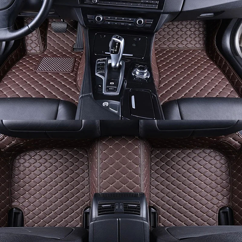 Coche alfombras de Piso Para el Subaru XV 2012 2013 2016 2017 Cuero Alfombras Alfombras Dash Cubre Interiores de Automóviles Accesorios 2