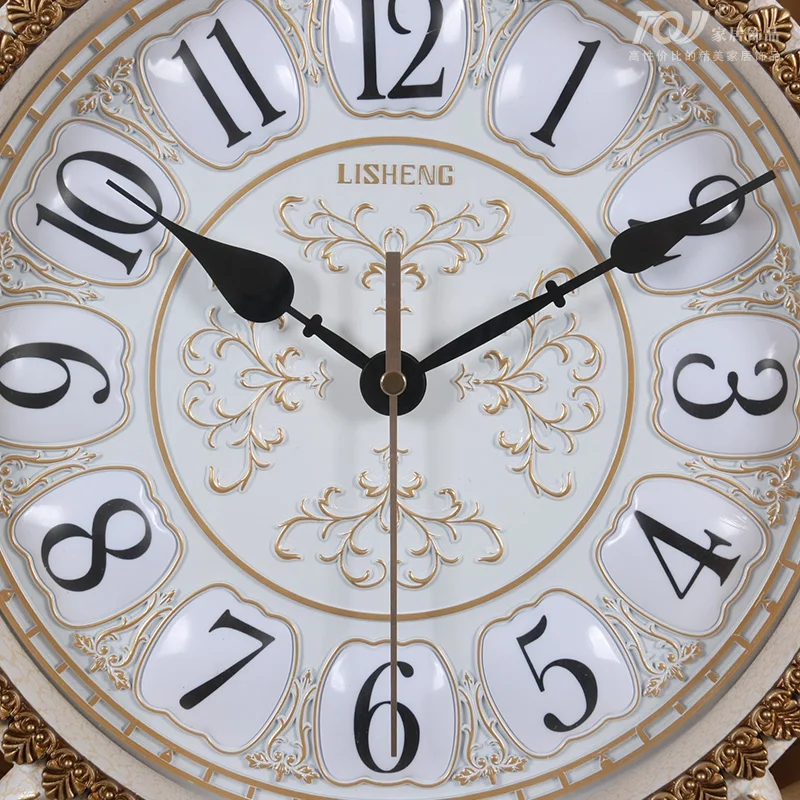 Gran Reloj Europea en Silencio el Reloj de Pared de la Sala del Reloj de Moda del Reloj del Dormitorio Reloj Restaurante Reloj de Péndulo 50wc002 2