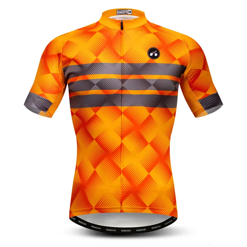 Weimostar 2021 Ciclismo Jersey de los Hombres de Manga Corta de Bicicletas Camiseta de secado Rápido de la Carretera MTB Bicicleta Jersey de Carreras Spor Ciclismo Ropa Maillot 2