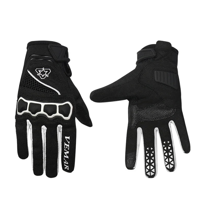 Vemar guantes de Ciclismo a todos los hombres y mujeres de las cuatro temporadas de la motocicleta de carretera bicicleta de montaña guantes de dedo largo anti-skid equipo 2
