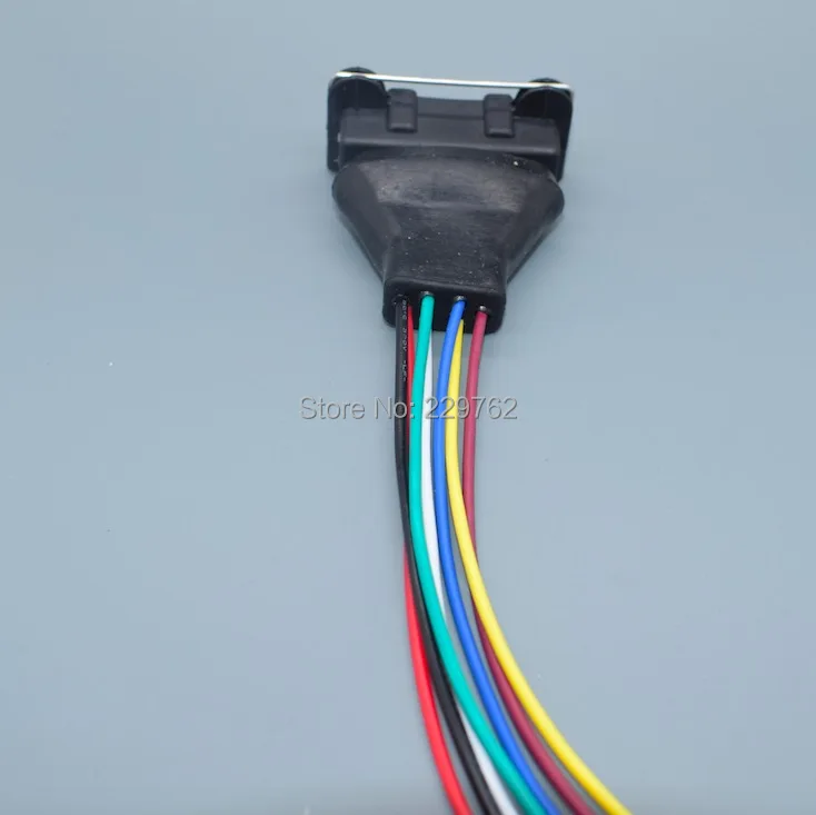 Shhworldsea 7 pin/Camino de 3,5 mm Conector Hembra de Enchufe Con protector de Goma Junior Power Timer(JPT) Módulo de Encendido 2