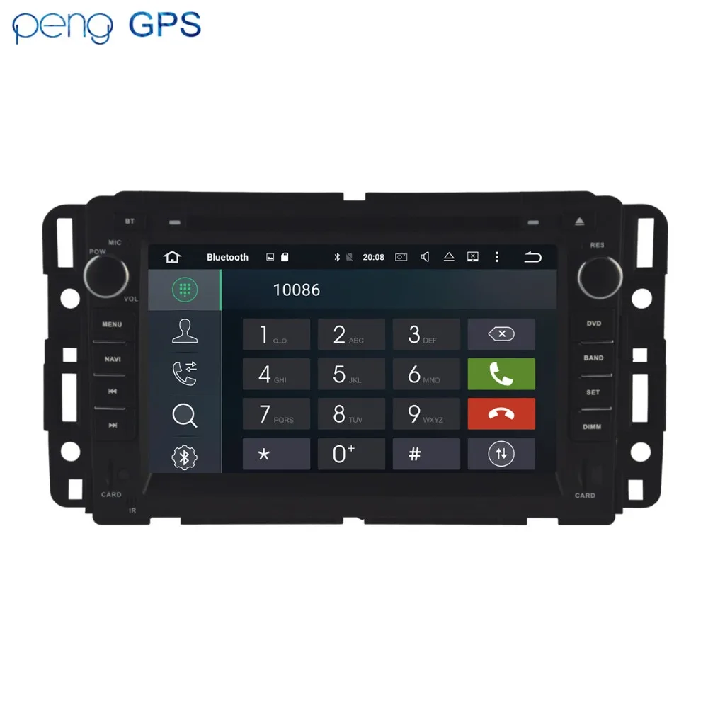 Android 10.0 car stereo radio gps PARA GMC reproductor de dvd de la Navegación en el Vehículo de GPS del Coche Reproductor Multimedia Radio Jefe de la unidad de 2