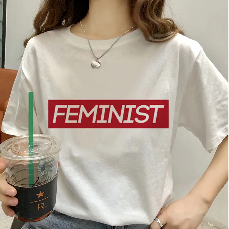 2020 Verano Harajuku Caliente de Manga Corta de Vogue Mujeres Feministas Suelta la camiseta de Leopardo de Impresión de dibujos animados de Estética Gato Gráfico T-shirt 2