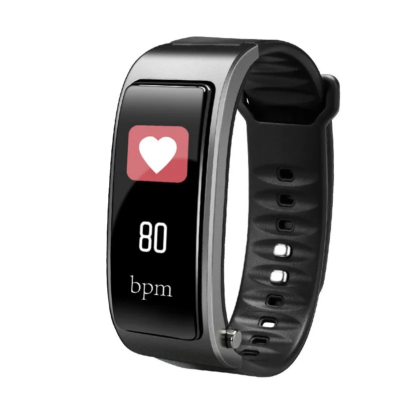 Talkband Y3 Plus Smart Watch con Auriculares Inalámbricos Monitor de Ritmo Cardíaco con el Podómetro Smartwatch Reloj para conectar IOS de los Teléfonos Android 2