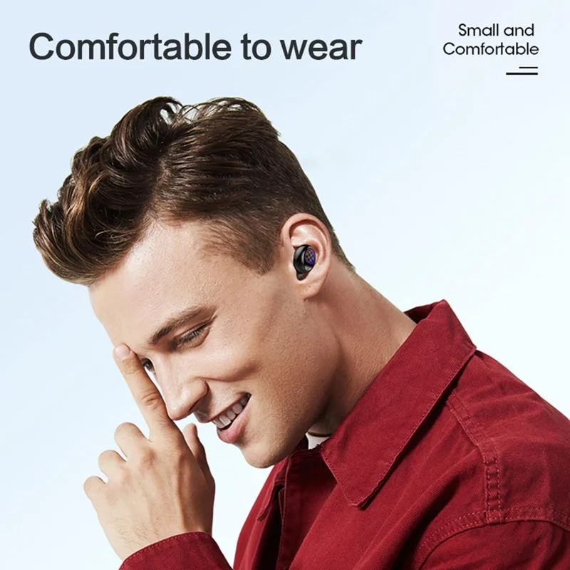 Inalámbrico de alta Calidad de TWS Airdots Bluetooth Auriculares Auriculares Cuadro de Auriculares Año Nuevo Regalo para el Amigo 2