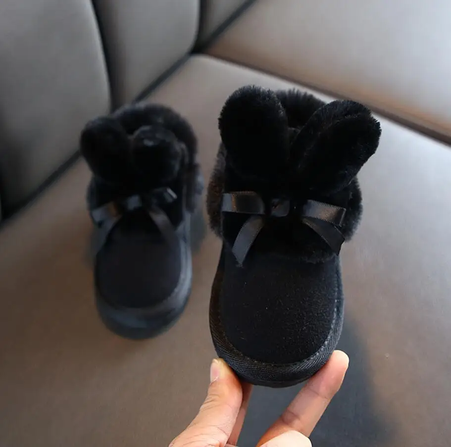 Nueva Llegada 2020 Otoño Invierno Zapatos para Niñas de la Felpa Niño Niños Botas de Nieve de los Niños Mantener Caliente Bebé Martin Botas Zapatos de los Niños 2