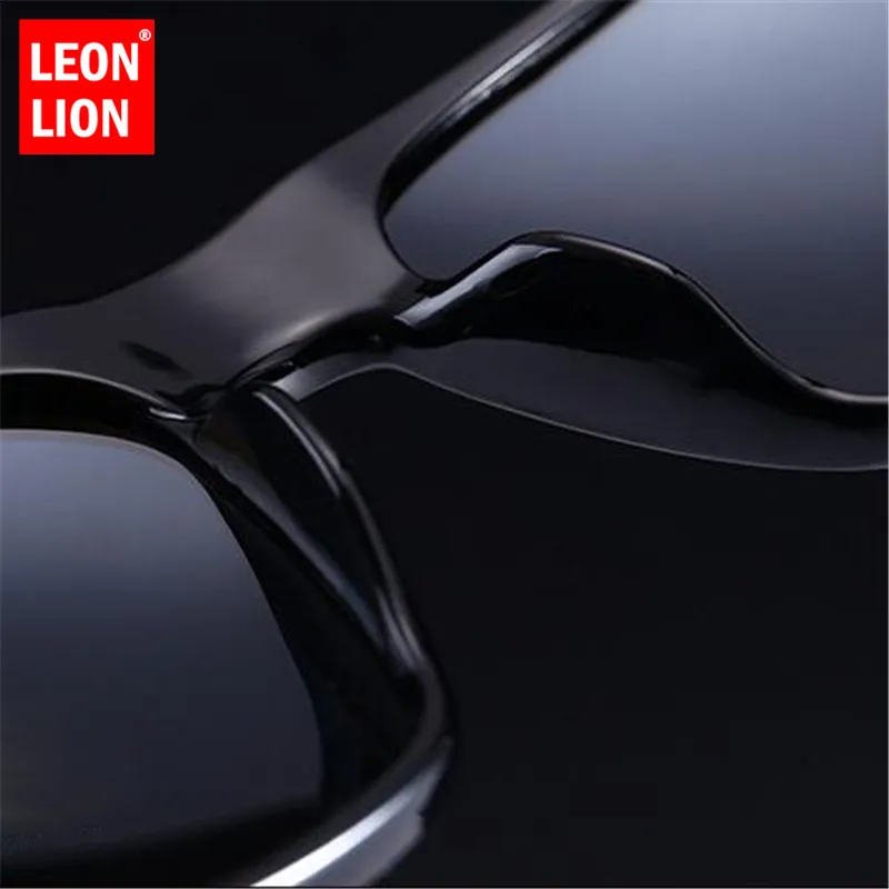 LeonLion 2021 Nueva Polarizadas de Conducción Gafas de sol de los Hombres de la Vendimia Clásico de Gafas al aire libre UV400 Street Beat Oculos De Sol Gafas 2