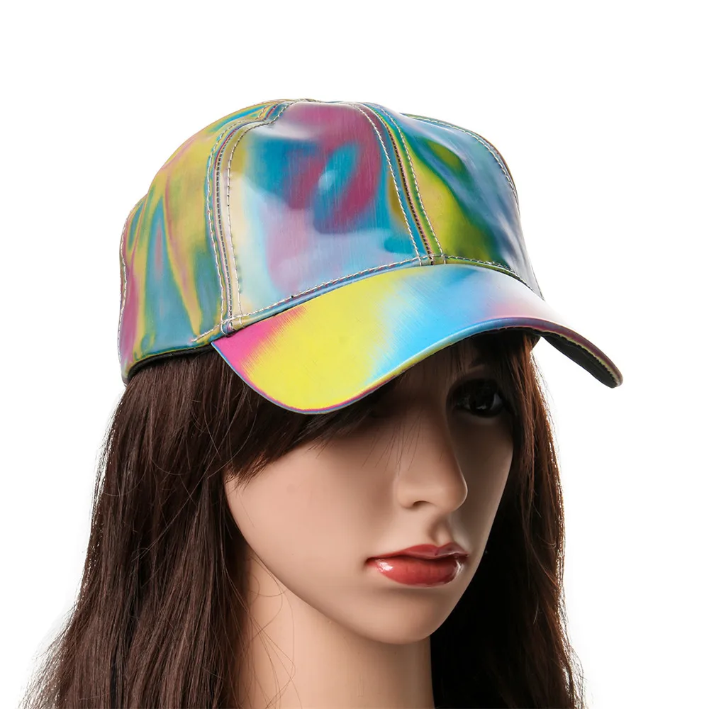 La moda de Marty McFly Licencia para el arco iris cambia de Color Sombrero de la Gorra de Regreso al Futuro Props big bang G-Dragon Gorra de Béisbol Sombrero de Papá 2