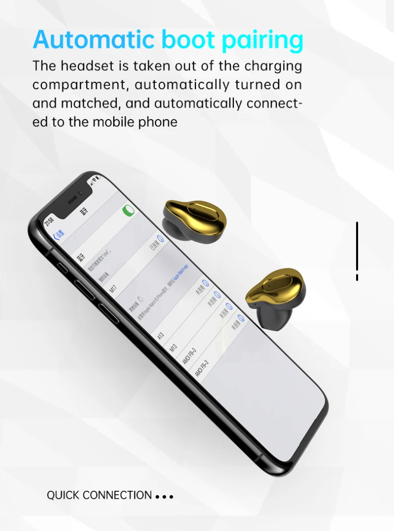 C10 TWS Toque Bluetooth para Auriculares 9D de sonido Envolvente Estéreo de Auriculares Inalámbricos sin pérdida de Reducción de Ruido de Juego de Auriculares Auriculares 2