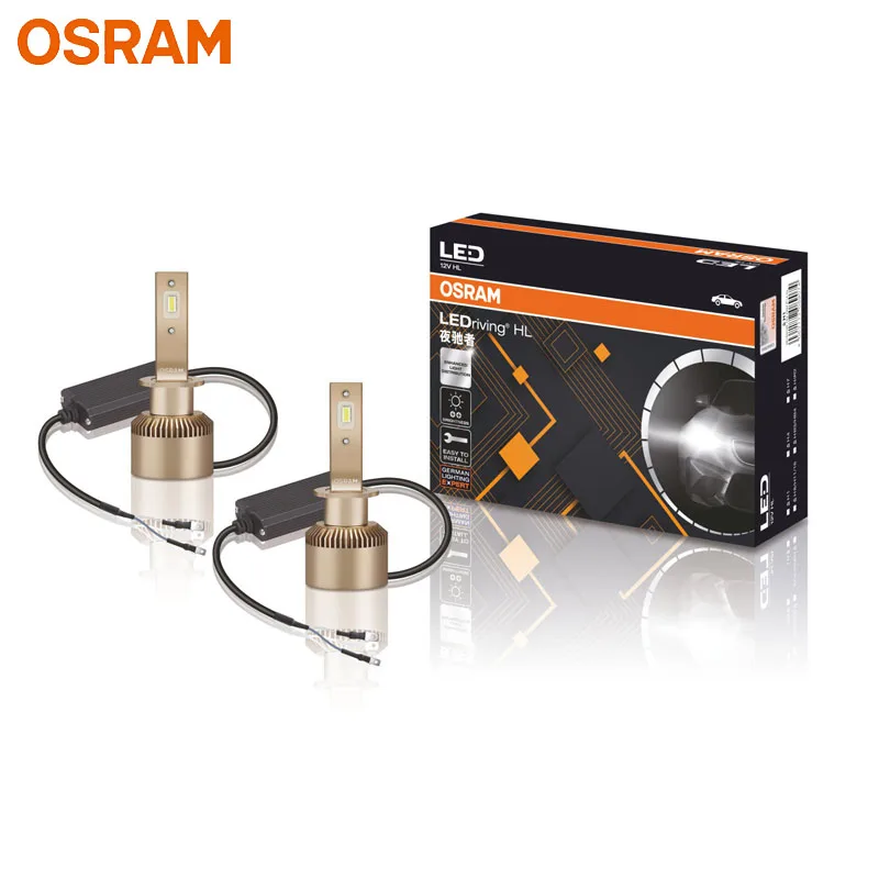 OSRAM LED H1 Faro YCZ 12V 25W HL 6000K Blanco de Estilo LEDriving del Coche LED de la Lámpara Automática Original de Bombillas Canbus 36150CW, 2X 2