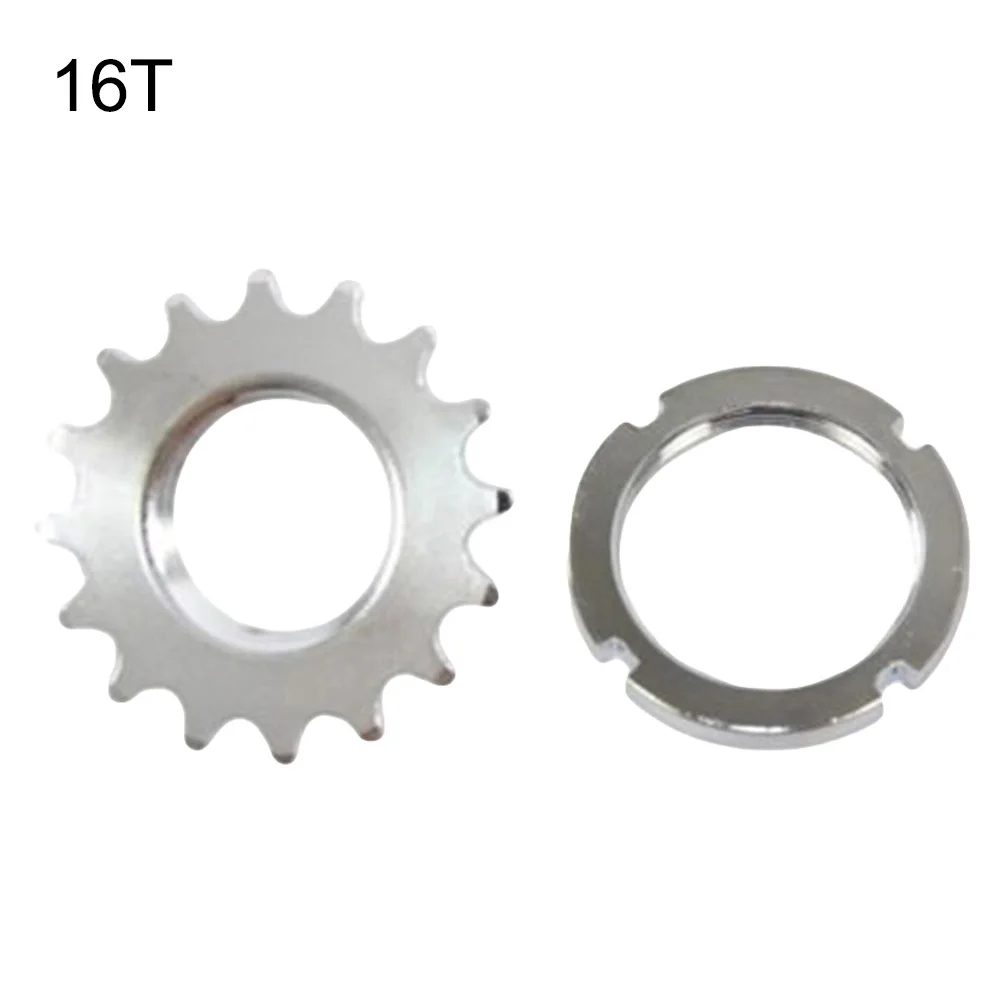 13T/14T/15T/16T/17T/18T Fija del Engranaje de ruedas dentadas,Pista de Bicicleta de una Sola Velocidad de la rueda Dentada,Fixed Gear Bike Cv con anillo de bloqueo,para 1/8 2