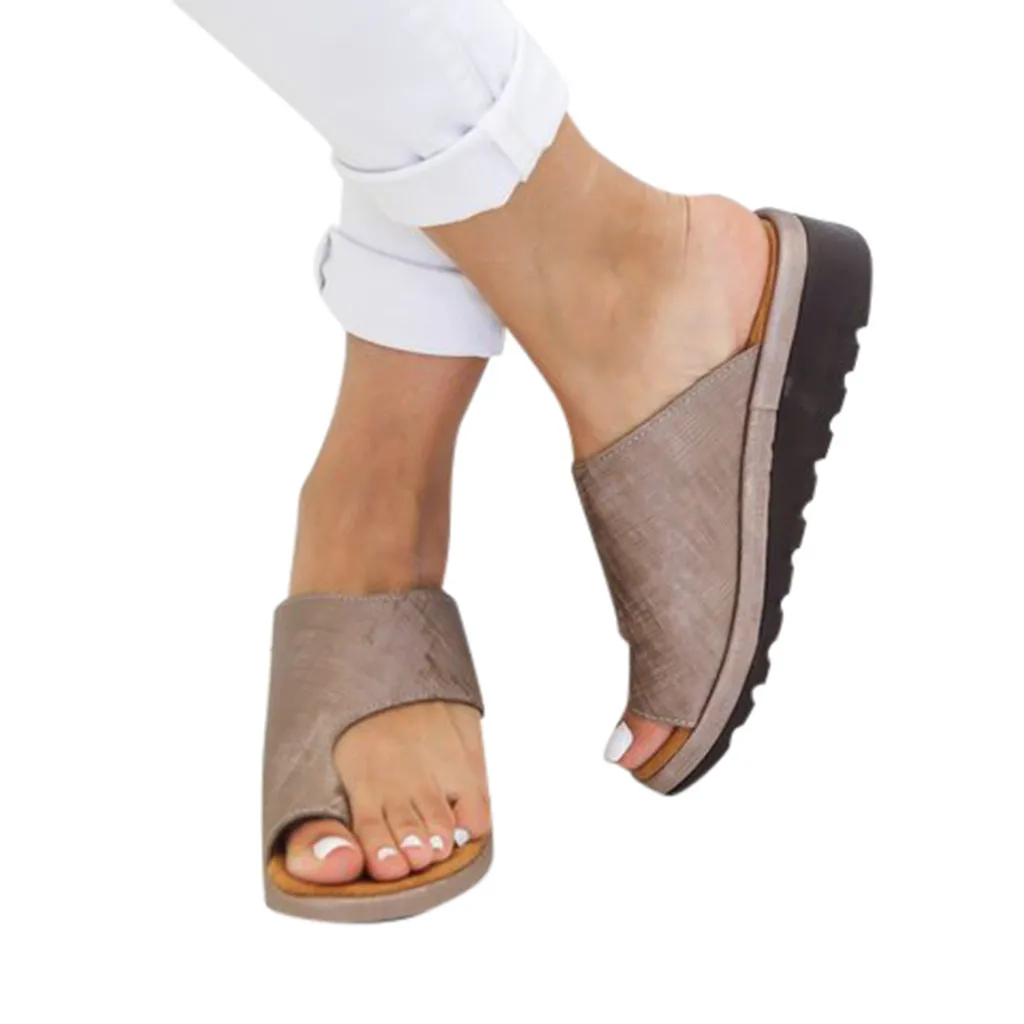 Sleeper #401 2021 NUEVA MODA de la Mujer de la Moda Pisos Cuñas Dedo del pie Abierto de Tobillo Zapatos de Playa Romana Zapatillas Sandalias de Envío de la Gota 2