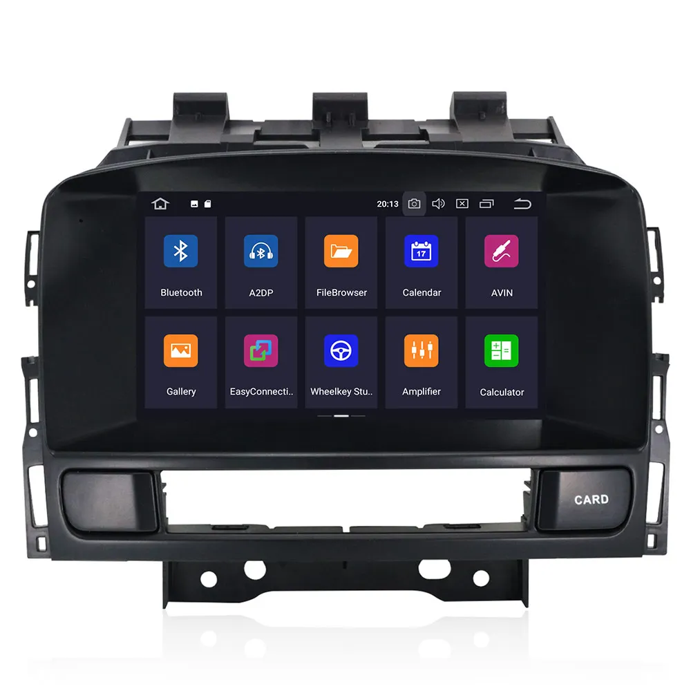 Android 10.0 GPS del Coche del Jugador de la Navegación Para Opel Astra J 2010-2013 Auto Stereo reproductor Multimedia Jefe de la Unidad de libre Construido en Carplay 2