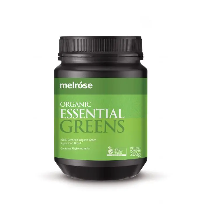 ABM Melrose Orgánicos Esenciales Verde Superfood Nutrientes del Trigo de la Hierba de Cebada Espirulina en Polvo de salud y bienestar de Fibra Dietética 2