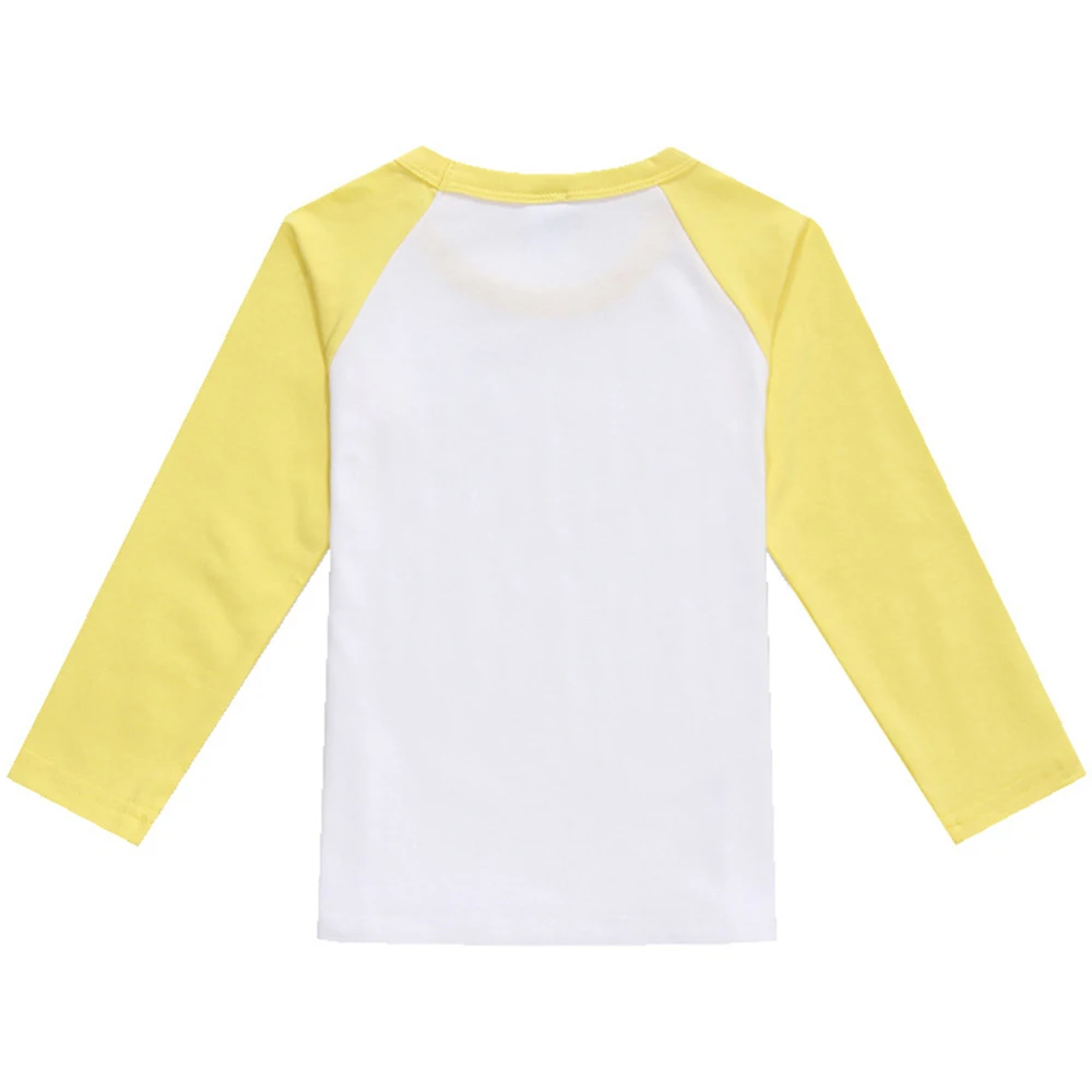 2019 de la Moda de Niños de Manga Larga T-Shirts de Algodón Niñas Niños Ropa Divertido Oso Panda Impresa Niños Camisetas de Bebé Niño de la Camiseta de la 3T-10T 2