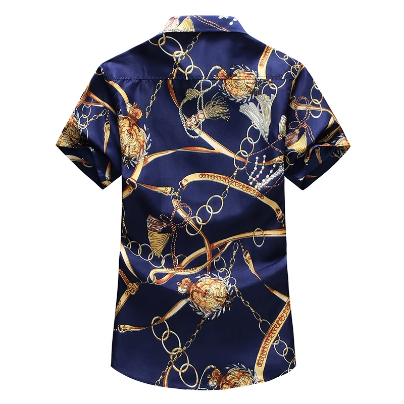 5XL 6XL 7XL de la Camisa de los Hombres de Verano Nueva Moda de la Personalidad Impreso Camisetas de Manga Corta Hombres 2021 Casual Más el Tamaño de la Playa Camisa Hawaiana 2