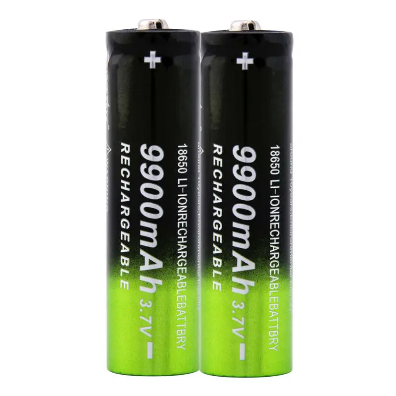 GTF Original 3.7 V 9900mAh 18650 batería Recargable de Li-ion de la Batería de Litio Batteria para Linterna Células 2/4/8/10 pc 18650 Baterías 2