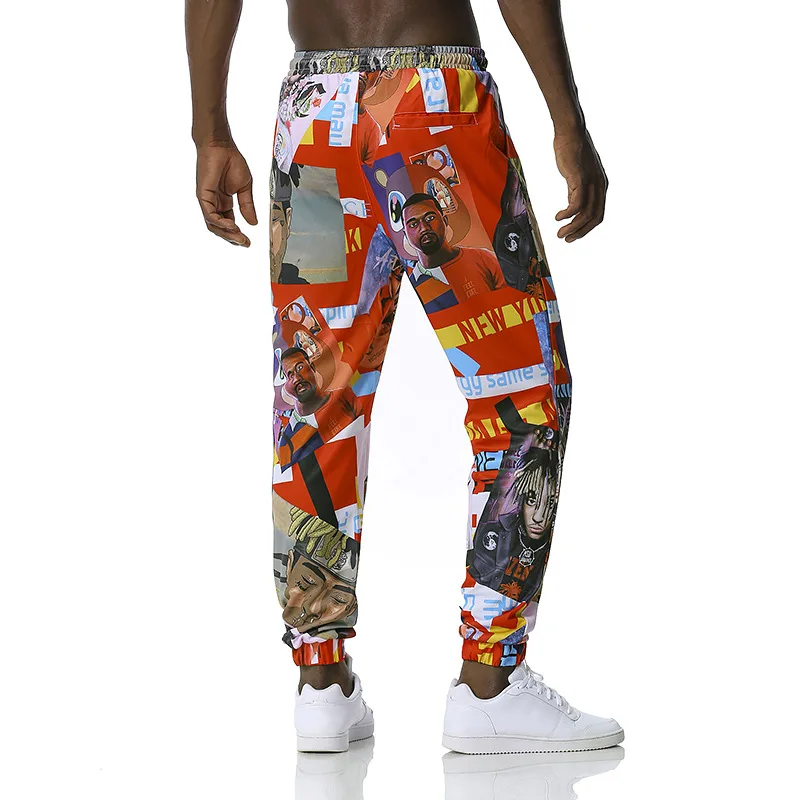 La moda 3D Corredores de las Mujeres de los Hombres 2020 de la Marca de Streetwear Pantalones de Jogging de los Hombres de Hip Hop Casual Deportes Pantalones Masculinos Pantalones Hombre XXL 2
