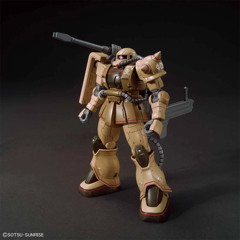 Bandai Gundam HG 1/144 Mobile Suit MS-06CK Zaku de Medio Cañón Montar Kits de modelos de las Figuras de Acción del Robot 019 lastic Modelo Juguetes de niños 2