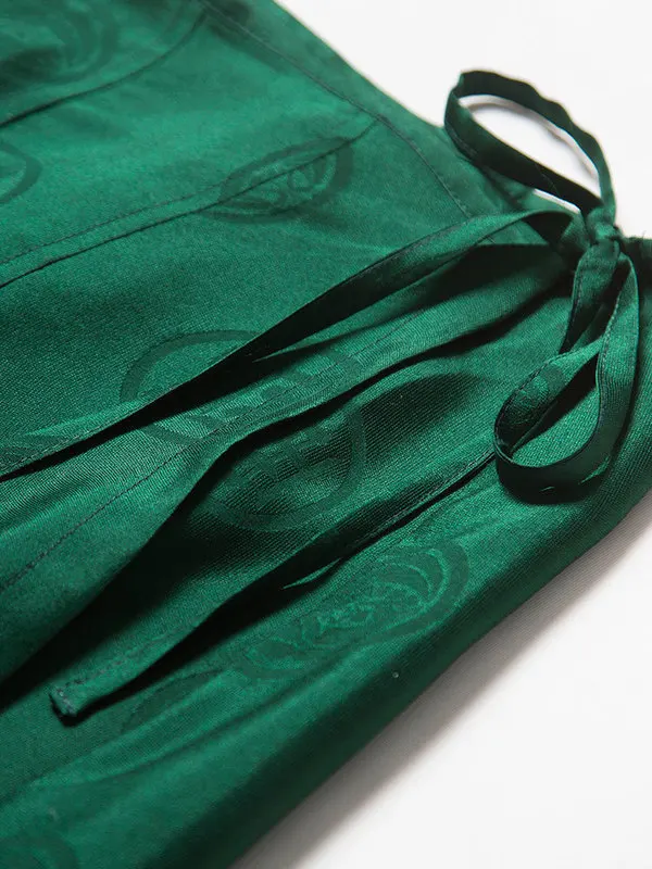 Nuevo de seda de morera por encargo de verano de estilo art falda de color sólido delgado medio largo de Una línea de falda femenina f2159 2