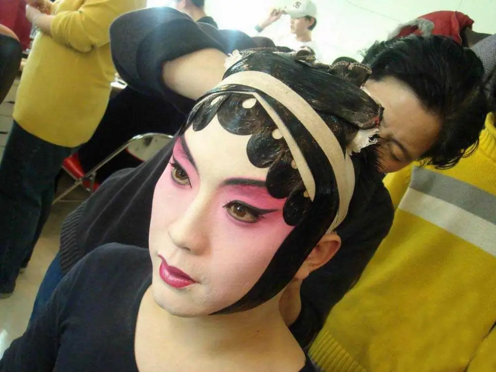 Las mujeres de la vendimia de accesorios para el cabello drama pinza de pelo de la vendimia accesorios nupciales del pelo de la opera china maquillaje chino drama de la ópera de cosplay 2