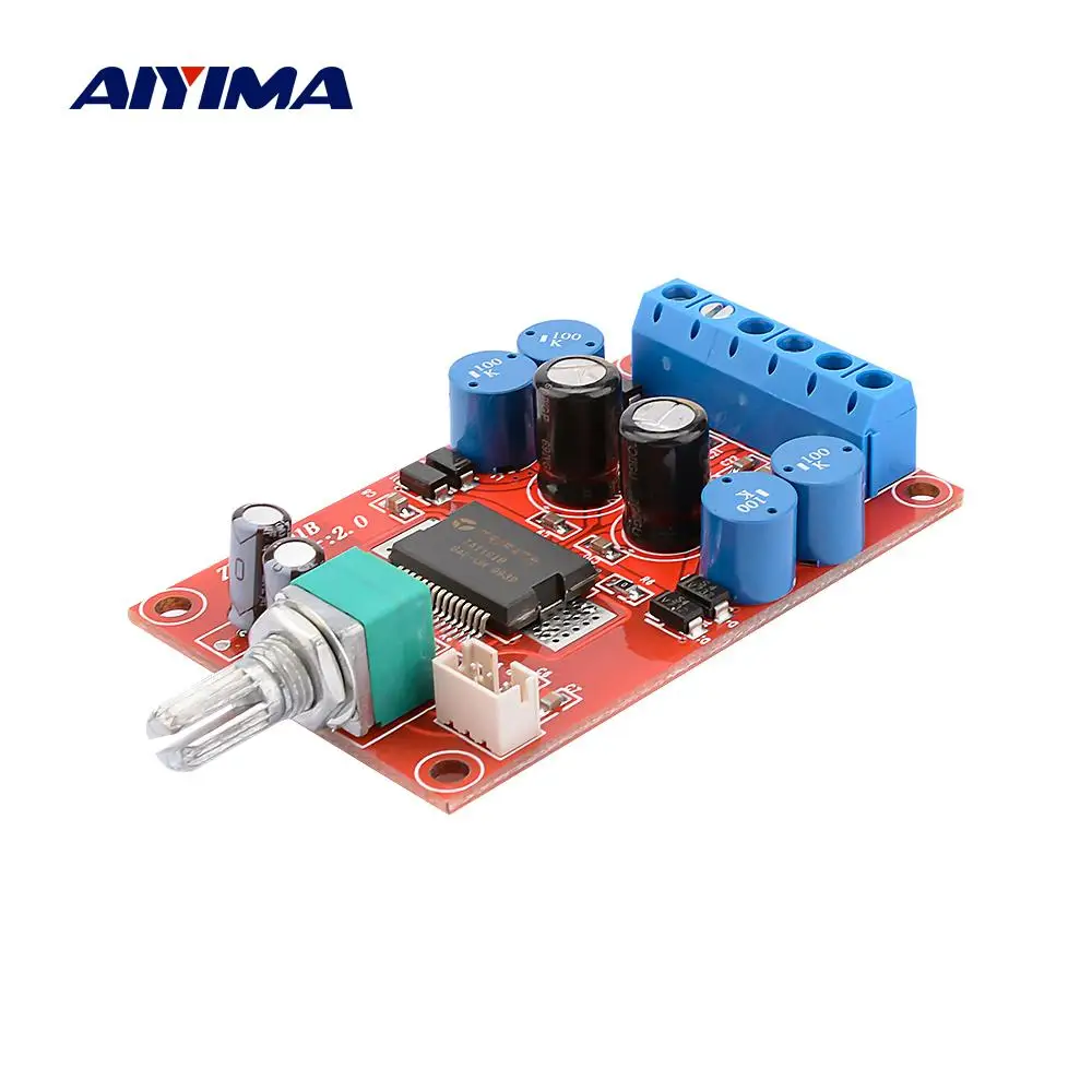 AIYIMA TA1101B Clase T Hifi Amplificador de Potencia de Audio de la Junta de 10W+10W Mini Amplificador Estéreo Digital, Amplificadores de Sonido de Altavoces de cine en Casa 2