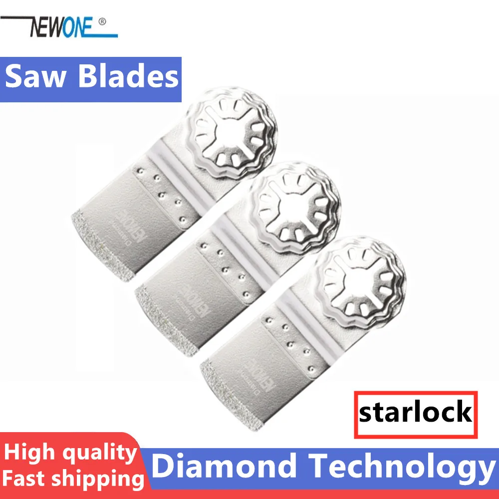 NEWONE starlock Diamante de la Tecnología de Hojas de Sierra para Starlock Sistema Oscilante Multi-Herramientas Eléctricas Trimmer de corte de madera 2