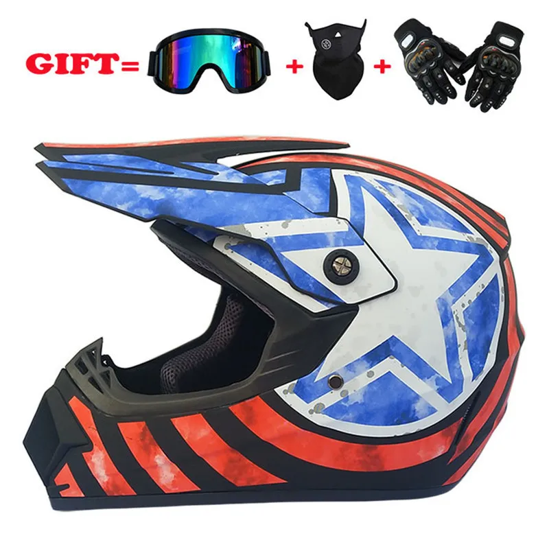 Envío gratis nuevo casco de moto para hombre moto casco de calidad superior capacete de motocross fuera de la carretera de motocross casco casco integral 2