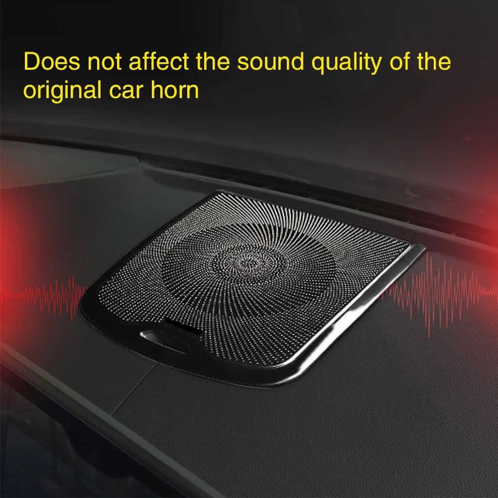 Salpicadero del coche de audio de la cubierta de ajuste para el BMW G01 X3 consola central altavoz altavoz de bocina decoración shell caja de música estéreo de actualización 2