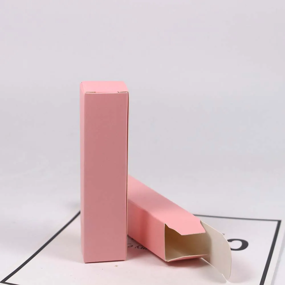 Papel mate cajas de brillo de labios tubo Ecológico envasado de productos cosméticos 2