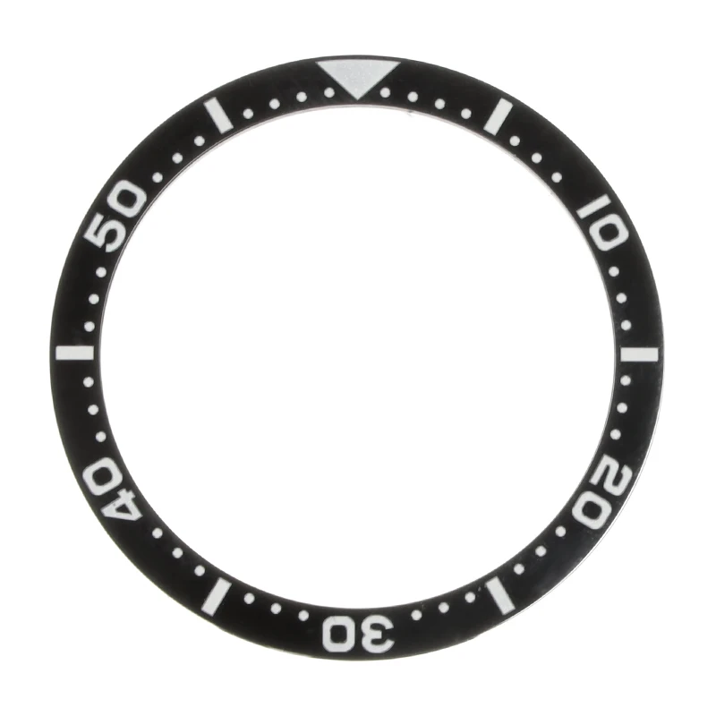 38*31.6*1mm Negro Bisel de Cerámica Para Insertar Reloj Seiko Relojes de Cara Reemplazar Accesorios Para Submariner Automático Reloj para Hombre 2