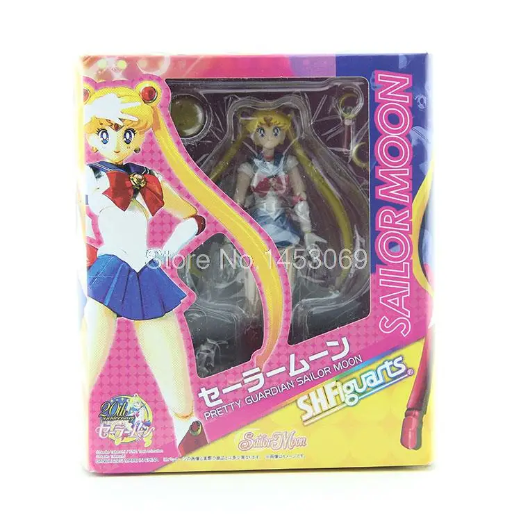 Anime de Sailor Moon Tsukino Usagi Sailor Venus, Marte, Saturno, Júpiter, Mercurio Tenoh PVC Figuras de Acción Coleccionables, Juguetes 2