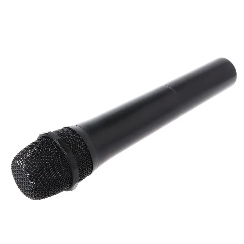UHF USB 3.5 mm 6.35 mm Micrófono Inalámbrico Megáfono de Mano Mic con el Receptor para el Karaoke de Voz Altavoz 2