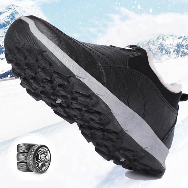 Botas de invierno Cálido Zapatos Zapatillas de deporte de los Hombres Casual Zapatos de los Hombres de Caminar al aire libre Mans Calzado Cómodo Zapatos de Invierno de los hombres 39 s zapatillas de deporte 2