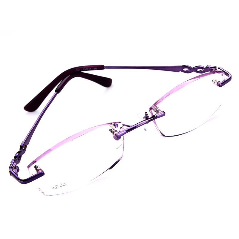 SOOLALA de Titanio Montura Gafas de Lectura de Corte de Diamante Lentes Claros Anti-fatiga de los Anteojos +1.0 +1.5 +2.0 +2.5 +3.0 +3.5 2