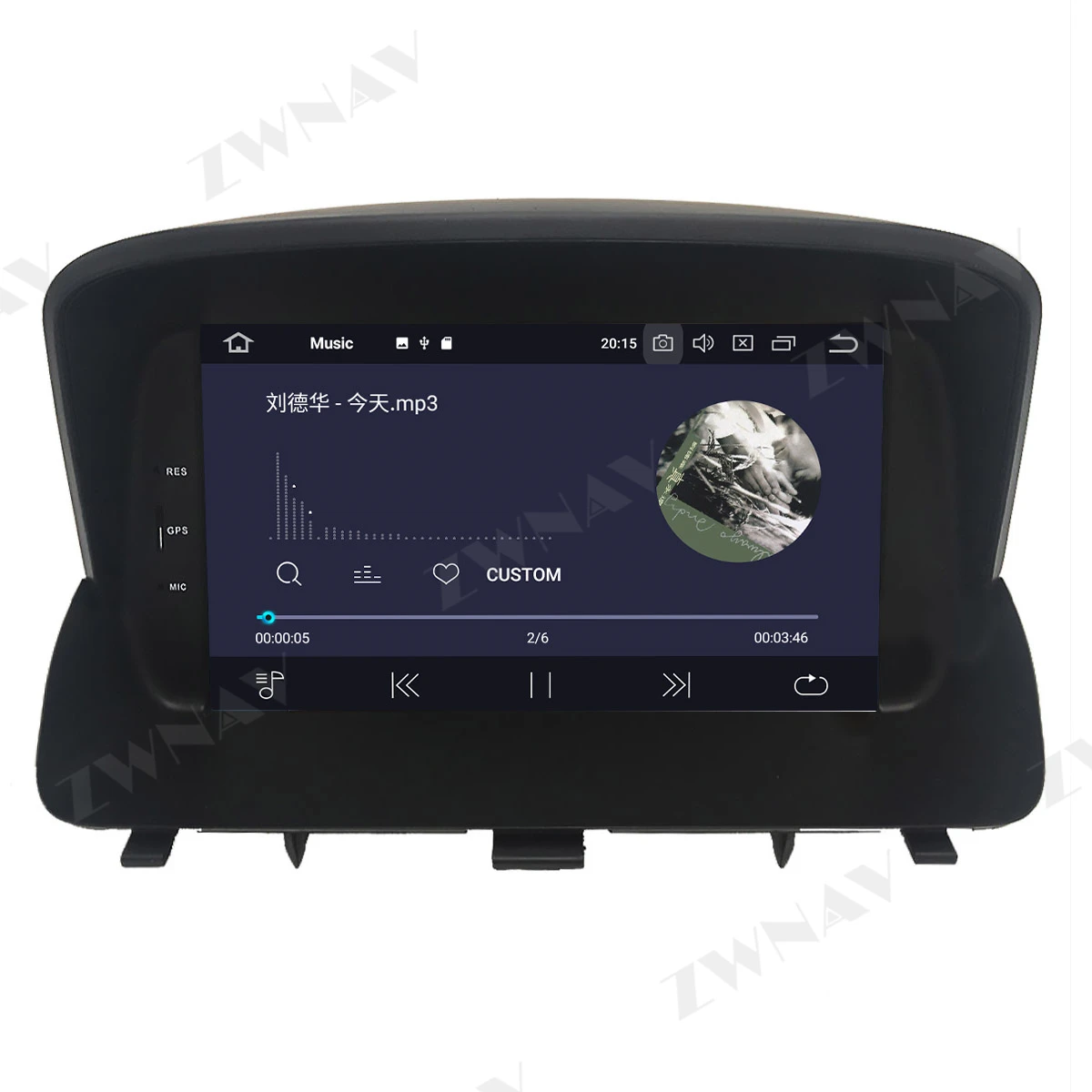 Carplay IPS Android10 de Pantalla Para el Opel Mokka 2012 2013 2016 Auto del Coche de Radio de Audio Estéreo Reproductor Multimedia GPS Jefe de la Unidad de 2