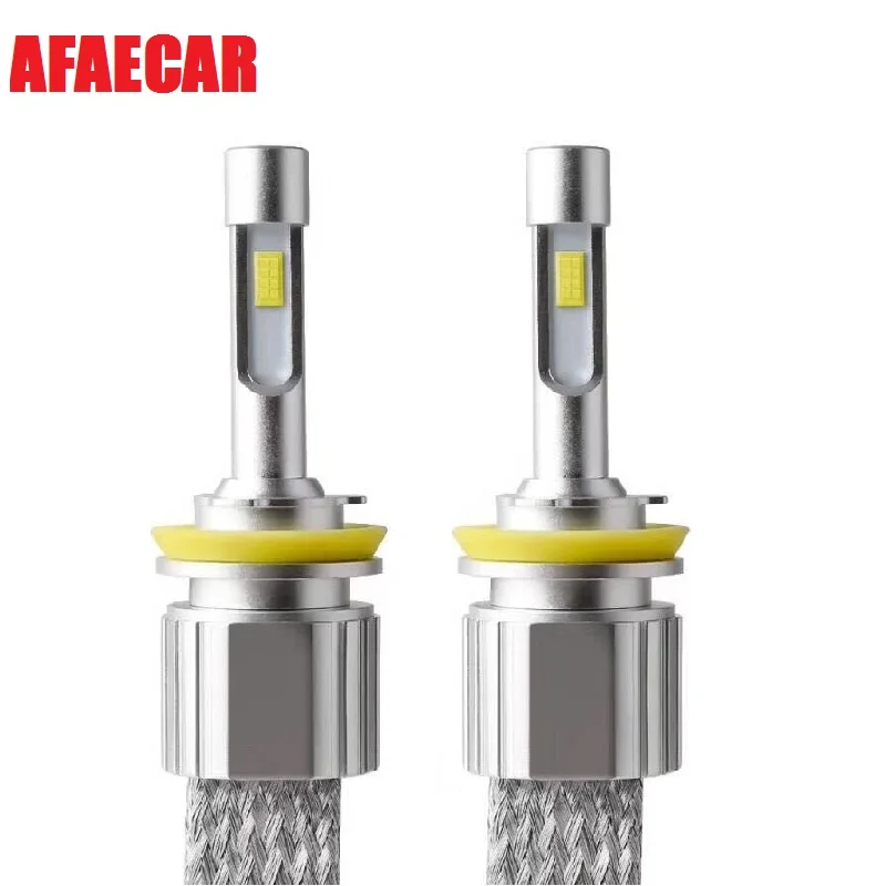 AFAECAR faro de coche H7 LED H4 H8/H9/H11 HB3/9005 HB4/9006 9007 h3 H1 880 bulbo auto 2