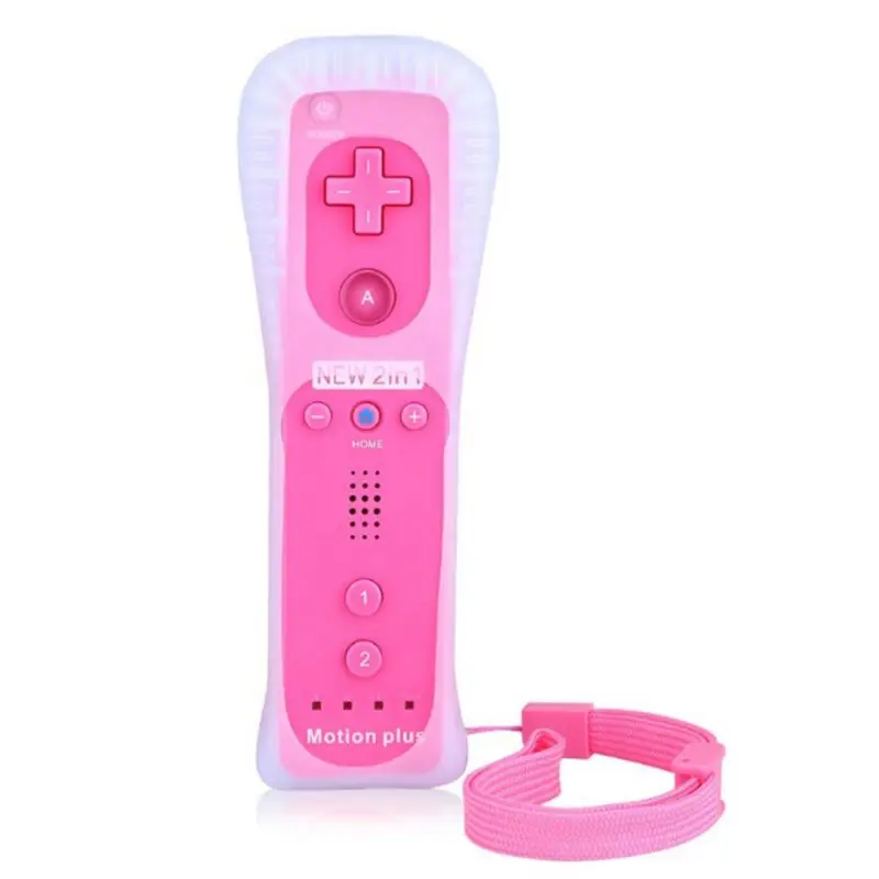 Built-in Motion Plus Wireless Gamepad para Wii Remote Controller Joystick 090F 2