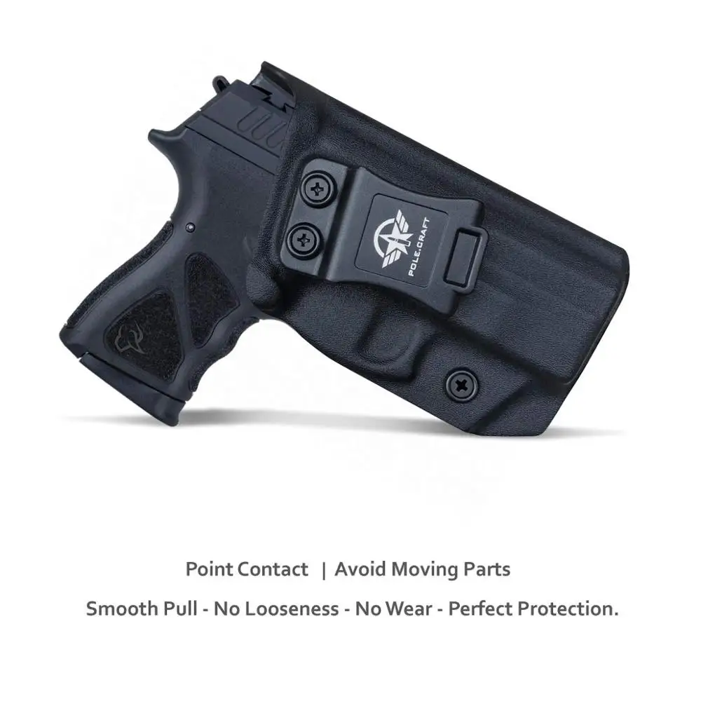 PDI Funda de Kydex Ajuste Personalizado: Taurus TH9C Pistola en el Interior de la Pretina de la portación Oculta Amplió Entrada - Sin Desgaste, Sin Umezawa 2
