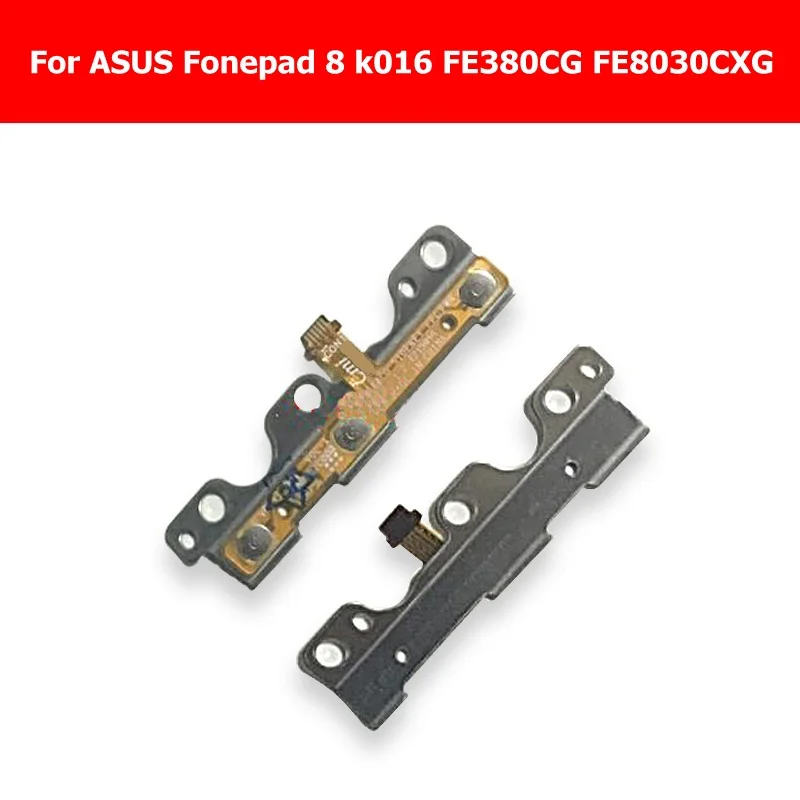 Genuino de Volumen y power flex cable para ASUS Fonepad 8 k016 FE380CG FE8030CXG interruptor de encendido y volumen botón lateral clave flex cable 2