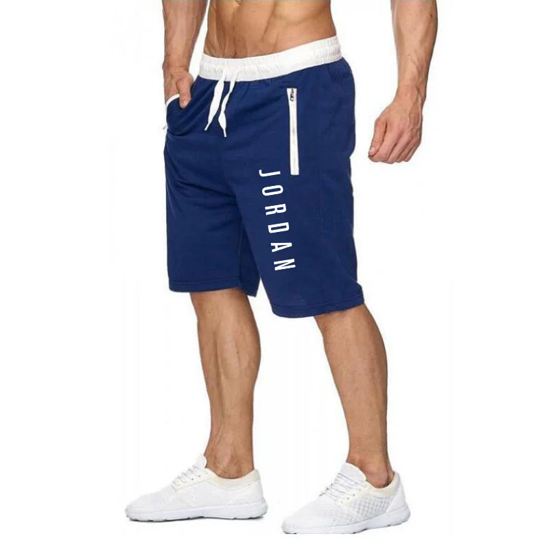 Nueva marca de pantalones cortos de los hombres del gimnasio de musculación de pantalones cortos de los hombres de verano de entrenamiento fitness para hombres transpirable de secado rápido ropa deportiva jogger 2