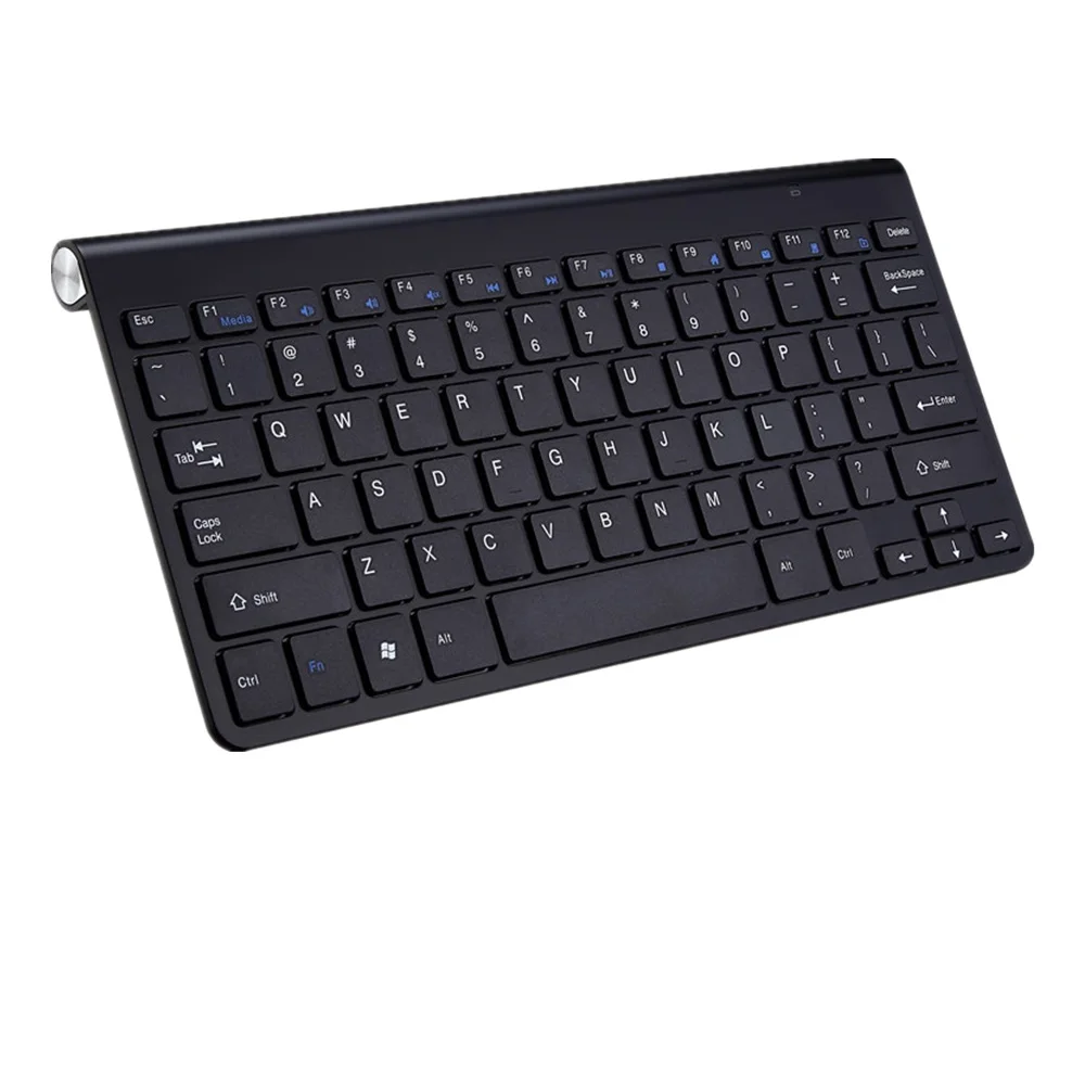 2.4 Ghz Teclado Inalámbrico con Tijeras Pies teclado Para Notebook Mac Portátil PC de Escritorio Caja de TV Android Suministros 2.4 G teclado 2